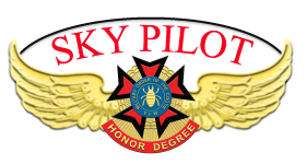 Sky Pilot Pin